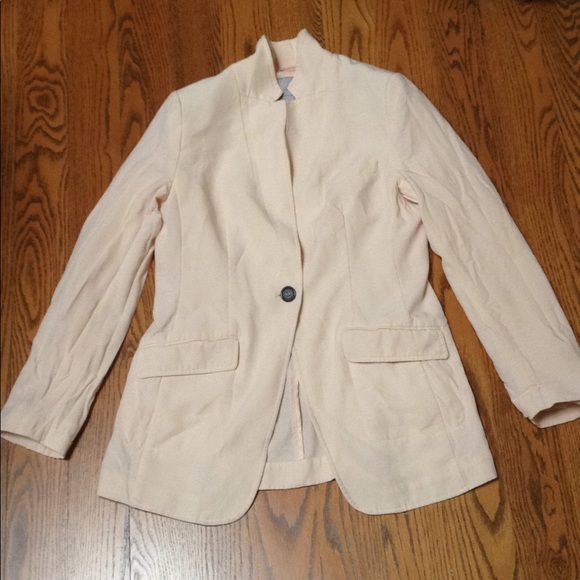 H&M Pale Pink Blazer Jacket - Picture 1 of 6